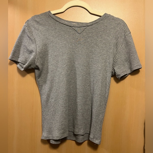 shop stevie striped short sleeve top - Picture 1 of 3